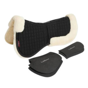 Lemieux lammepad, Merino+ ProSorb 2 Pocket Half Pad Sort/Natur